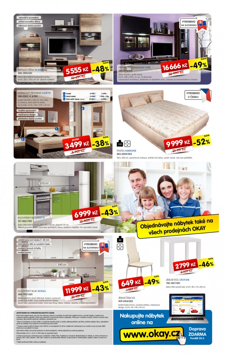 leták Okay Aktuální leták od 15.4.2015 strana 1 leták Okay Aktuální leták od 15.4.2015 strana 1