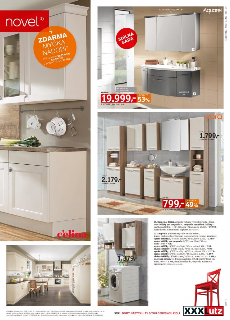 leták XXXLutz Slevy na kuchyně od 14.4.2015 strana 1 leták XXXLutz Slevy na kuchyně od 14.4.2015 strana 1