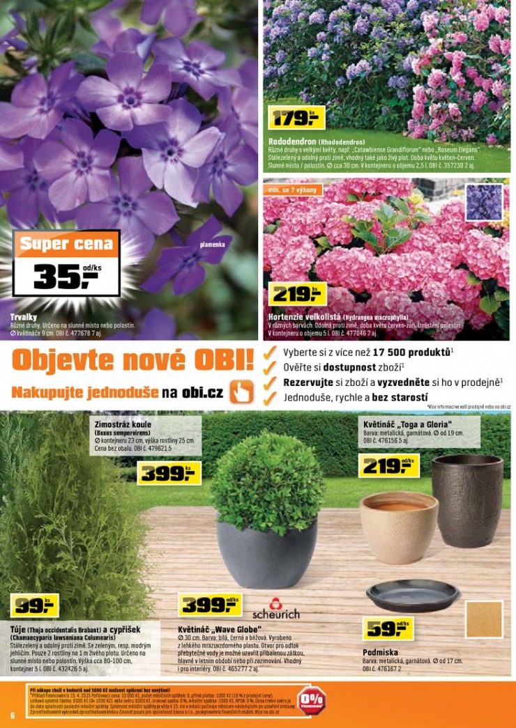 leták OBI Aktuální leták od 15.4.2015 strana 1 leták OBI Aktuální leták od 15.4.2015 strana 1