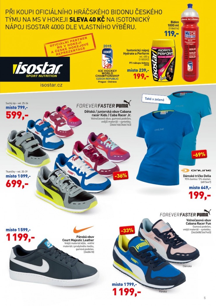 leták Intersport Aktuální leták od 16.4.2015 strana 1 leták Intersport Aktuální leták od 16.4.2015 strana 1