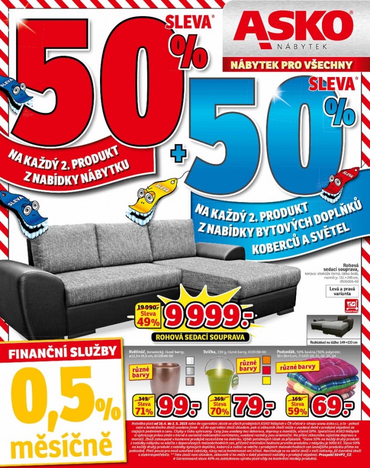 leták Asko nábytek katalog od 16.4.2015 strana 1 leták Asko nábytek katalog od 16.4.2015 strana 1