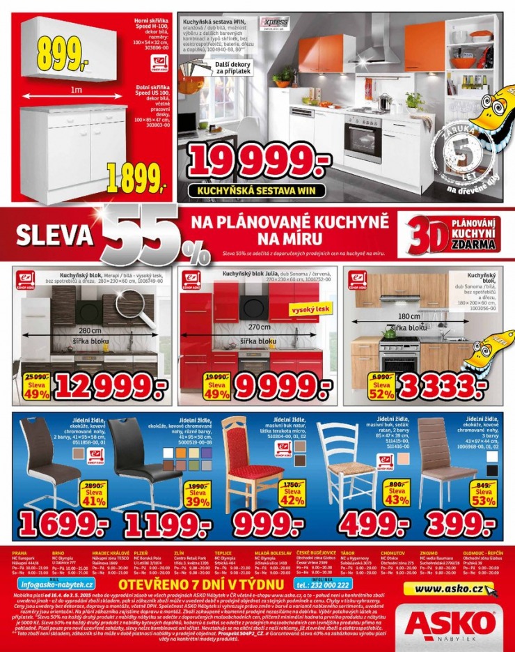 leták Asko nábytek katalog od 16.4.2015 strana 1 leták Asko nábytek katalog od 16.4.2015 strana 1