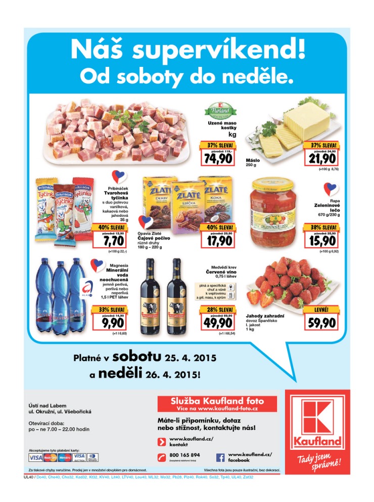 leták Kaufland Aktuální nabídka od 23.4.2015 strana 1 leták Kaufland Aktuální nabídka od 23.4.2015 strana 1