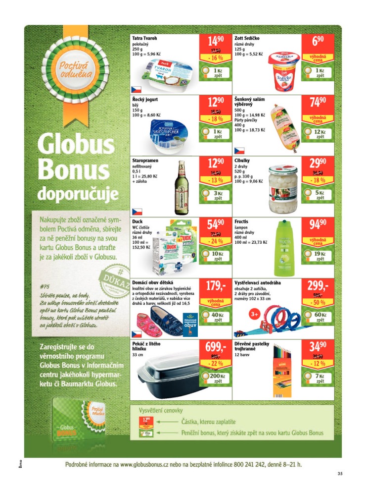 leták Globus Naše noviny od 23.4.2015 strana 1 leták Globus Naše noviny od 23.4.2015 strana 1