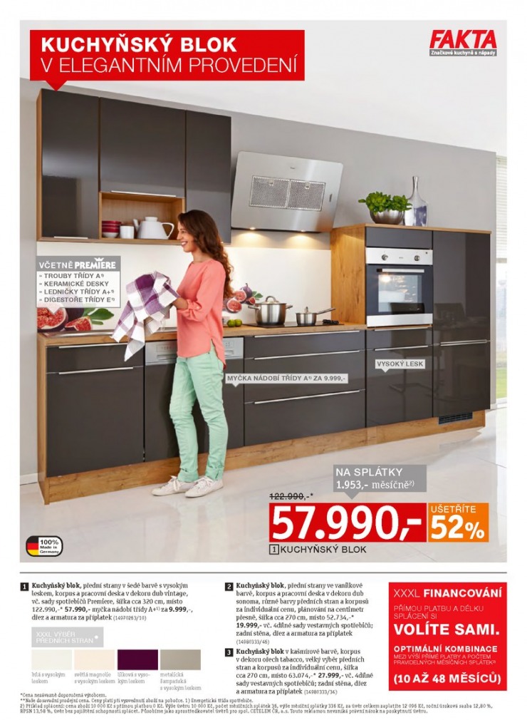 leták XXXLutz Kuchyně od 27.4.2015 strana 1 leták XXXLutz Kuchyně od 27.4.2015 strana 1