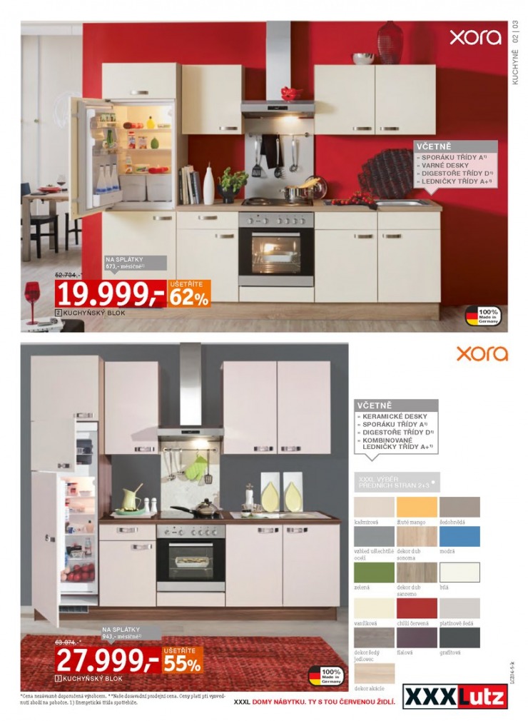 leták XXXLutz Kuchyně od 27.4.2015 strana 1 leták XXXLutz Kuchyně od 27.4.2015 strana 1