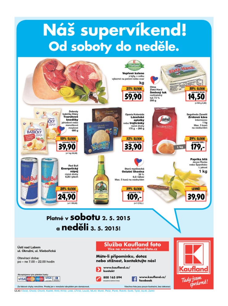 leták Kaufland Aktuální nabídka od 30.4.2015 strana 1 leták Kaufland Aktuální nabídka od 30.4.2015 strana 1