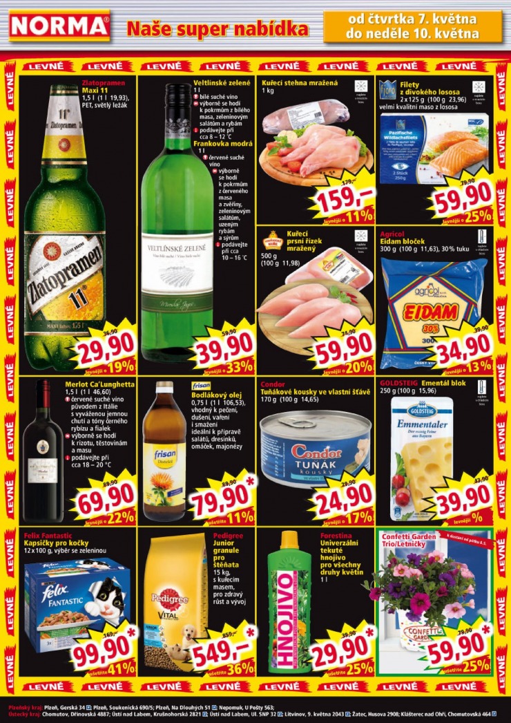 leták Norma Aktuální leták od 4.5.2015 strana 1 leták Norma Aktuální leták od 4.5.2015 strana 1