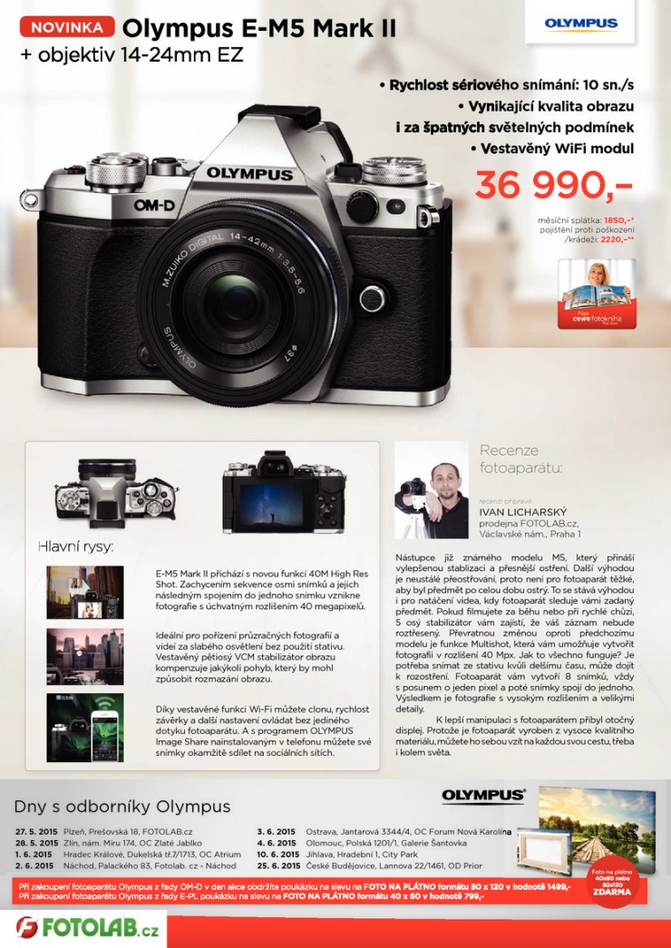 leták Fotolab Akční leták od 1.5.2015 strana 1 leták Fotolab Akční leták od 1.5.2015 strana 1