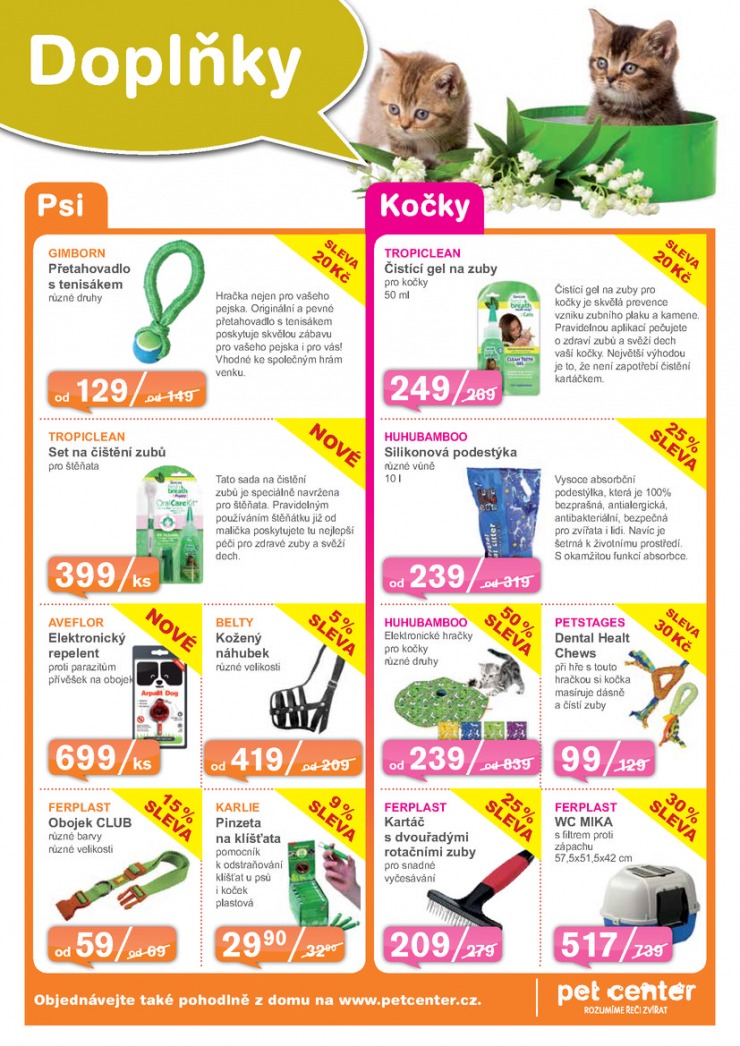 leták Pet Center Akční leták od 1.5.2015 strana 1 leták Pet Center Akční leták od 1.5.2015 strana 1