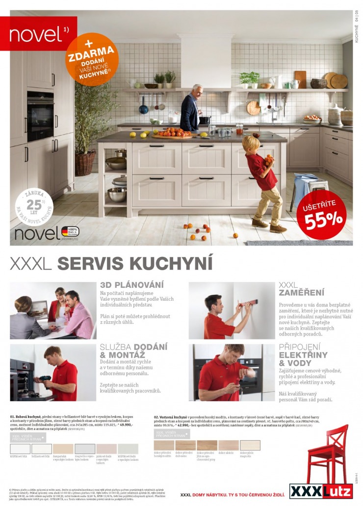 leták XXXLutz kuchyně od 4.5.2015 strana 1 leták XXXLutz kuchyně od 4.5.2015 strana 1