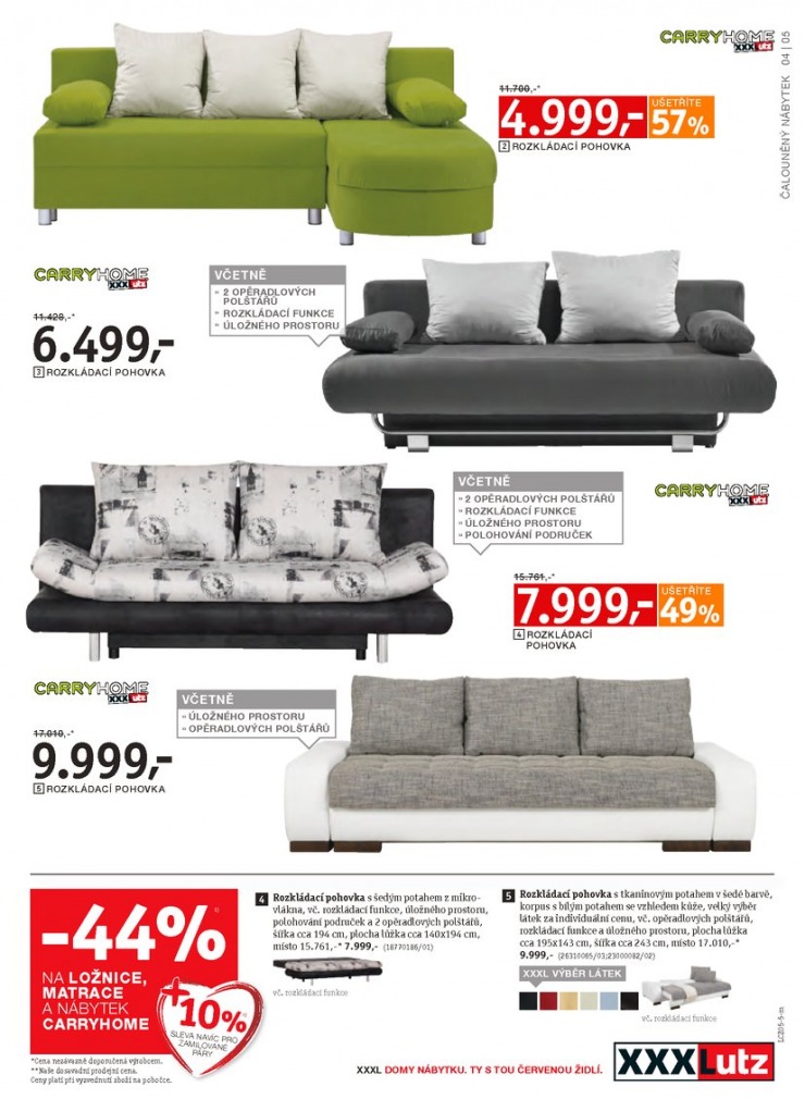 leták XXXLutz Ložnice od 4.5.2015 strana 1 leták XXXLutz Ložnice od 4.5.2015 strana 1