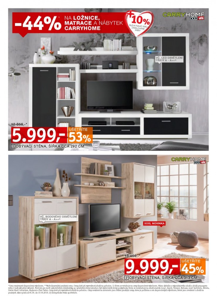 leták XXXLutz Ložnice od 4.5.2015 strana 1 leták XXXLutz Ložnice od 4.5.2015 strana 1