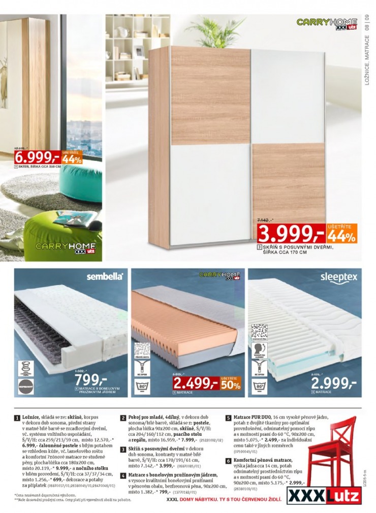 leták XXXLutz Ložnice od 4.5.2015 strana 1 leták XXXLutz Ložnice od 4.5.2015 strana 1