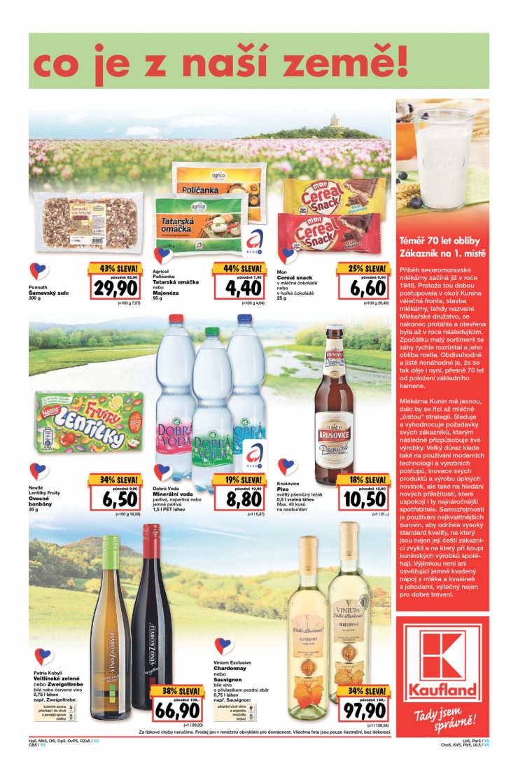 leták Kaufland Aktuální nabídka od 7.5.2015 strana 1 leták Kaufland Aktuální nabídka od 7.5.2015 strana 1