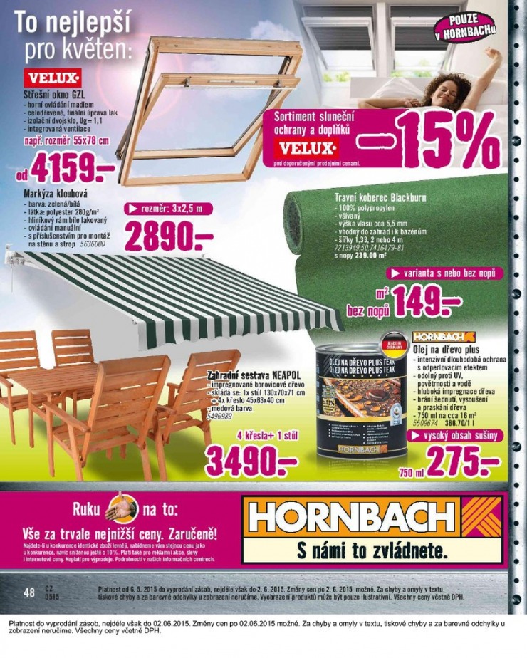leták Hornbach Aktuální leták od 1.5.2015 strana 1 leták Hornbach Aktuální leták od 1.5.2015 strana 1