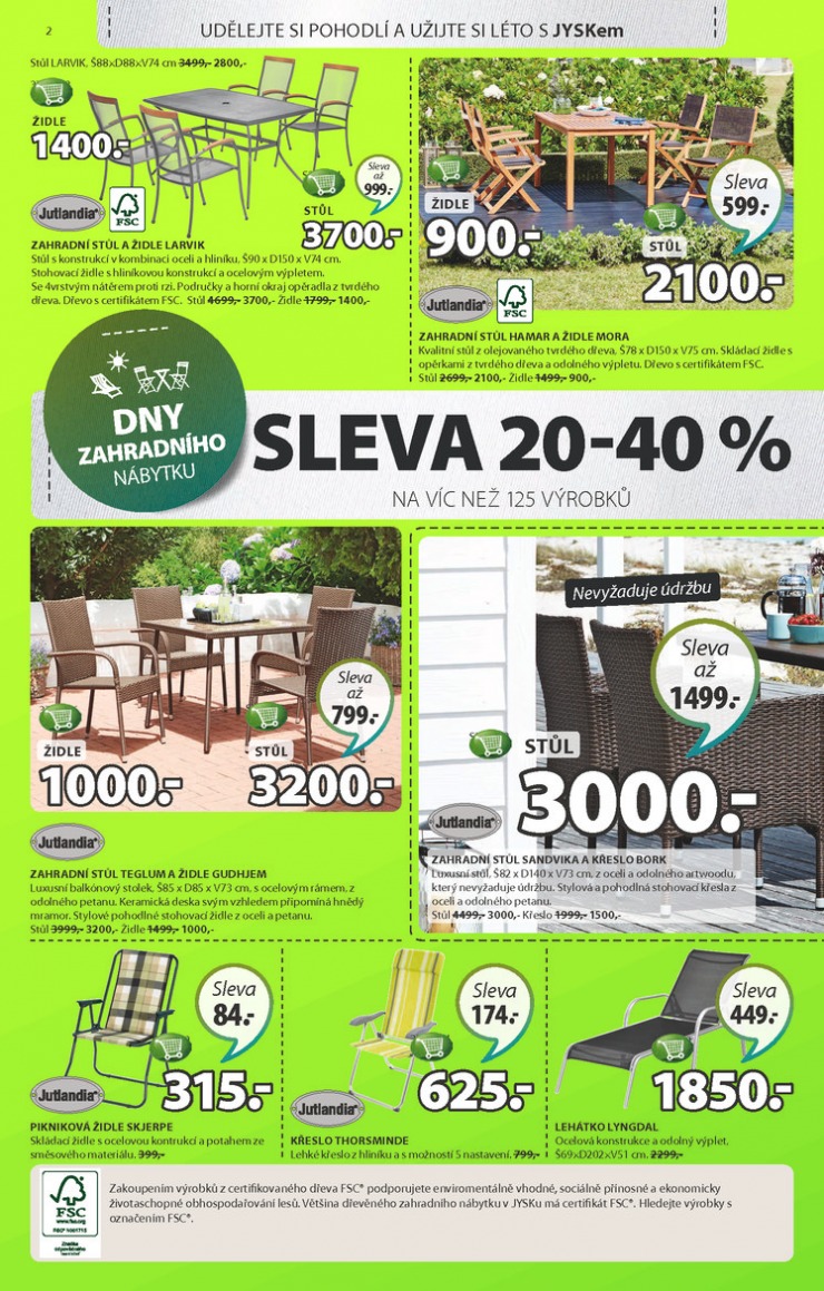 leták Jysk Nabídka týdne od 7.5.2015 strana 1 leták Jysk Nabídka týdne od 7.5.2015 strana 1