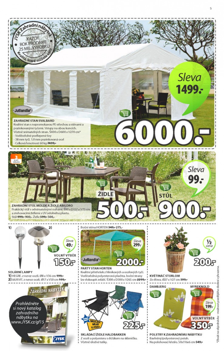 leták Jysk Nabídka týdne od 7.5.2015 strana 1 leták Jysk Nabídka týdne od 7.5.2015 strana 1