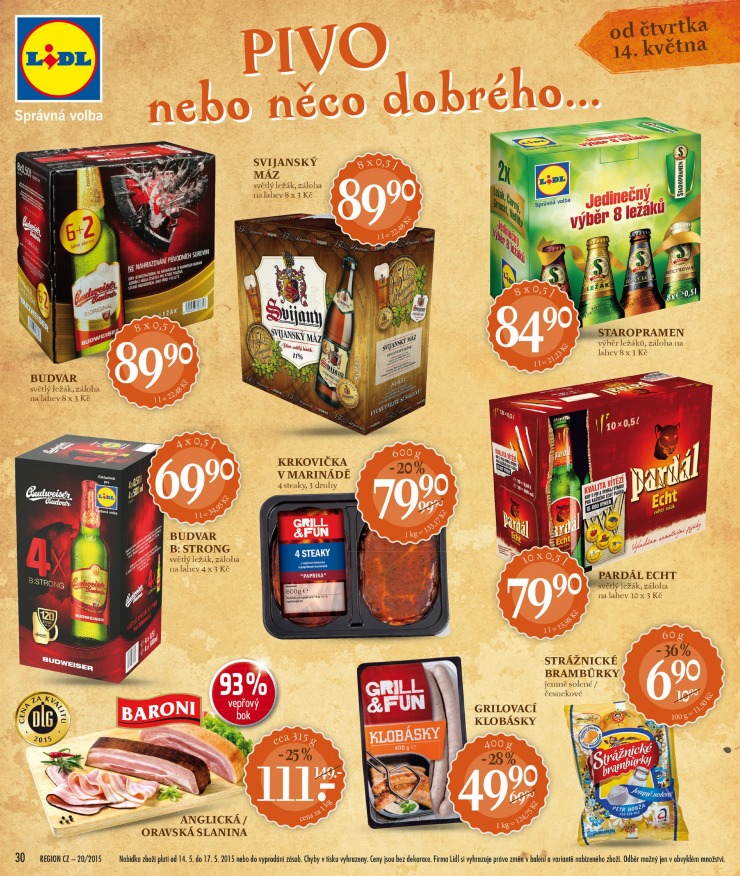 leták Lidl Akční nabídka od 11.5.2015 strana 1 leták Lidl Akční nabídka od 11.5.2015 strana 1