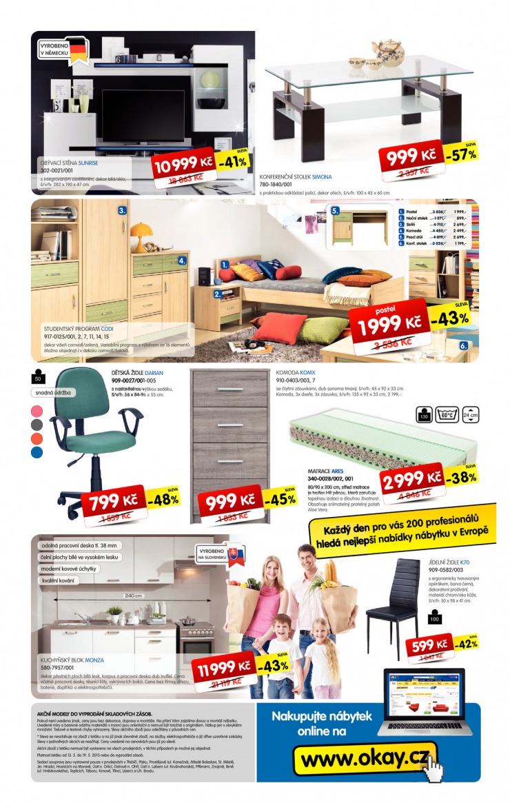 leták Okay Aktuální leták od 13.5.2015 strana 1 leták Okay Aktuální leták od 13.5.2015 strana 1