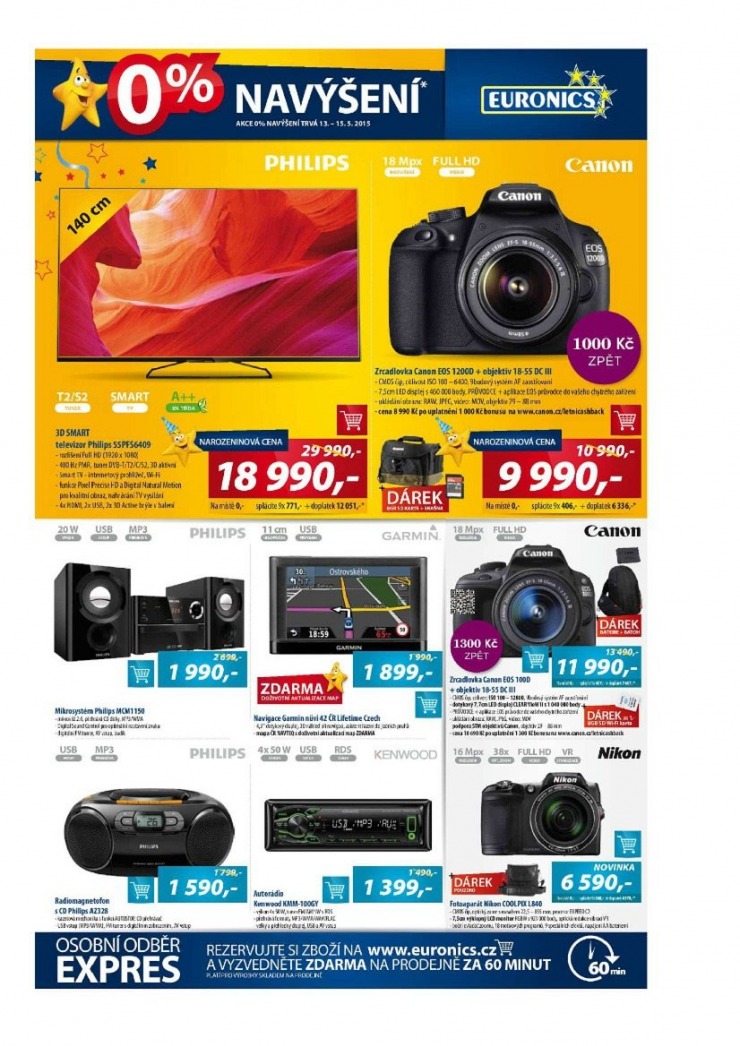 letk Euronics Aktuln letk od 13.5.2015 strana 1