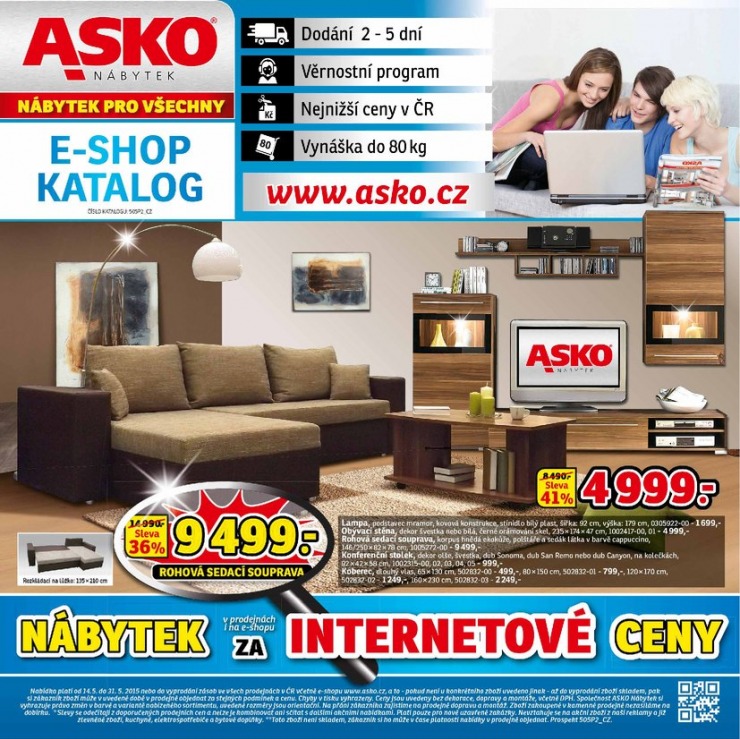 leták Asko nábytek E-shop od 14.5.2015 strana 1 leták Asko nábytek E-shop od 14.5.2015 strana 1