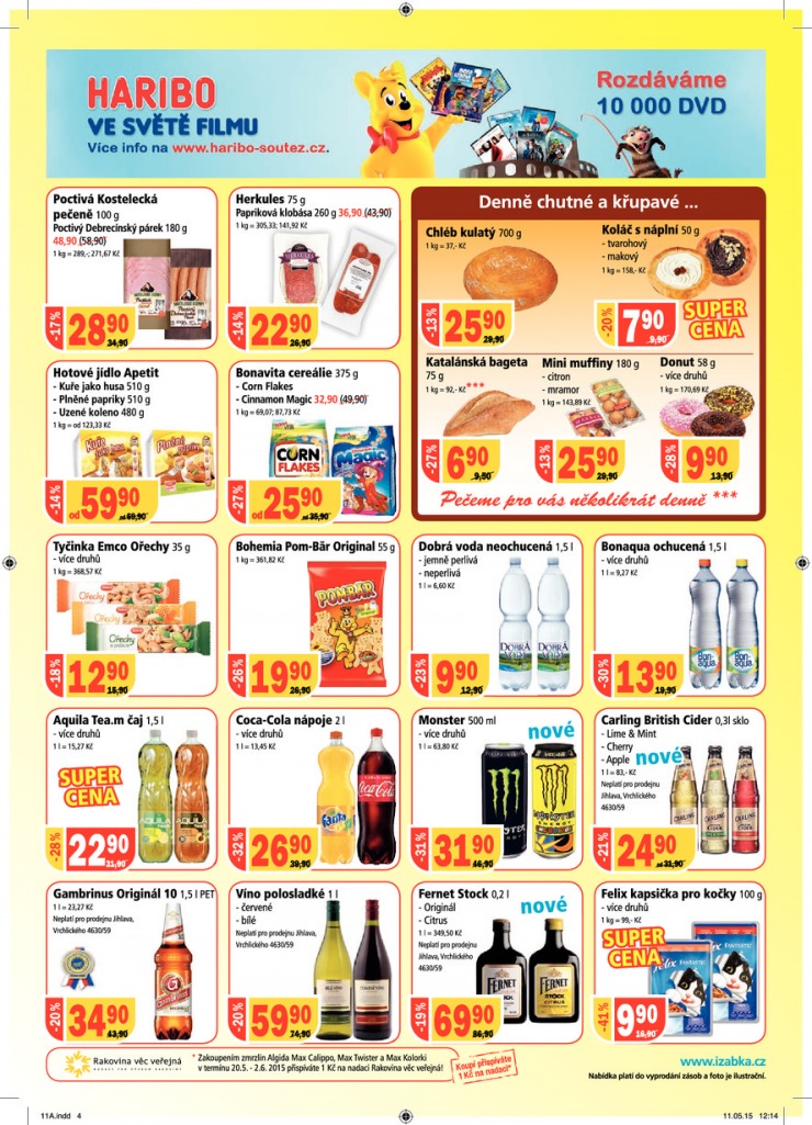 leták Žabka Aktuální od 20.5.2015 strana 1 leták Žabka Aktuální od 20.5.2015 strana 1