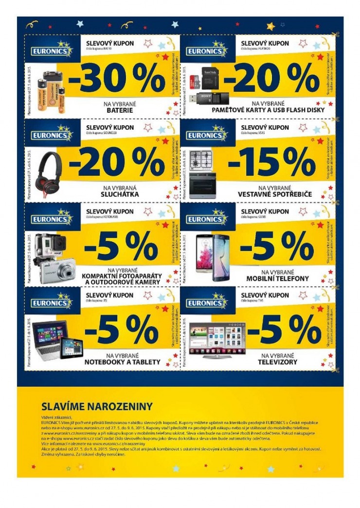letk Euronics Aktuln letk od 27.5.2015 strana 1