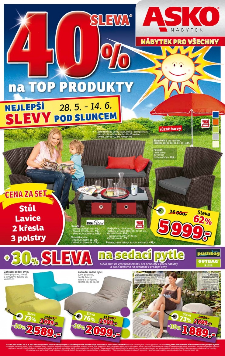 leták Asko nábytek katalog od 28.5.2015 strana 1 leták Asko nábytek katalog od 28.5.2015 strana 1