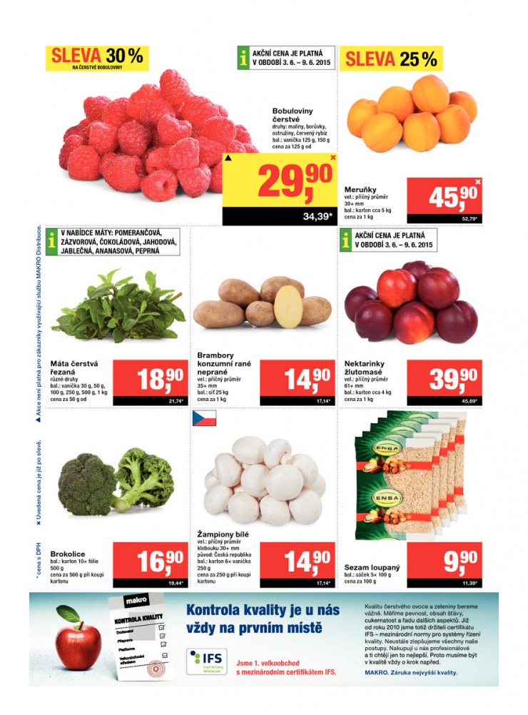 leták Makro Maloobchod od 3.6.2015 strana 1 leták Makro Maloobchod od 3.6.2015 strana 1