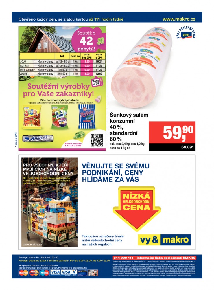 leták Makro Maloobchod od 3.6.2015 strana 1 leták Makro Maloobchod od 3.6.2015 strana 1
