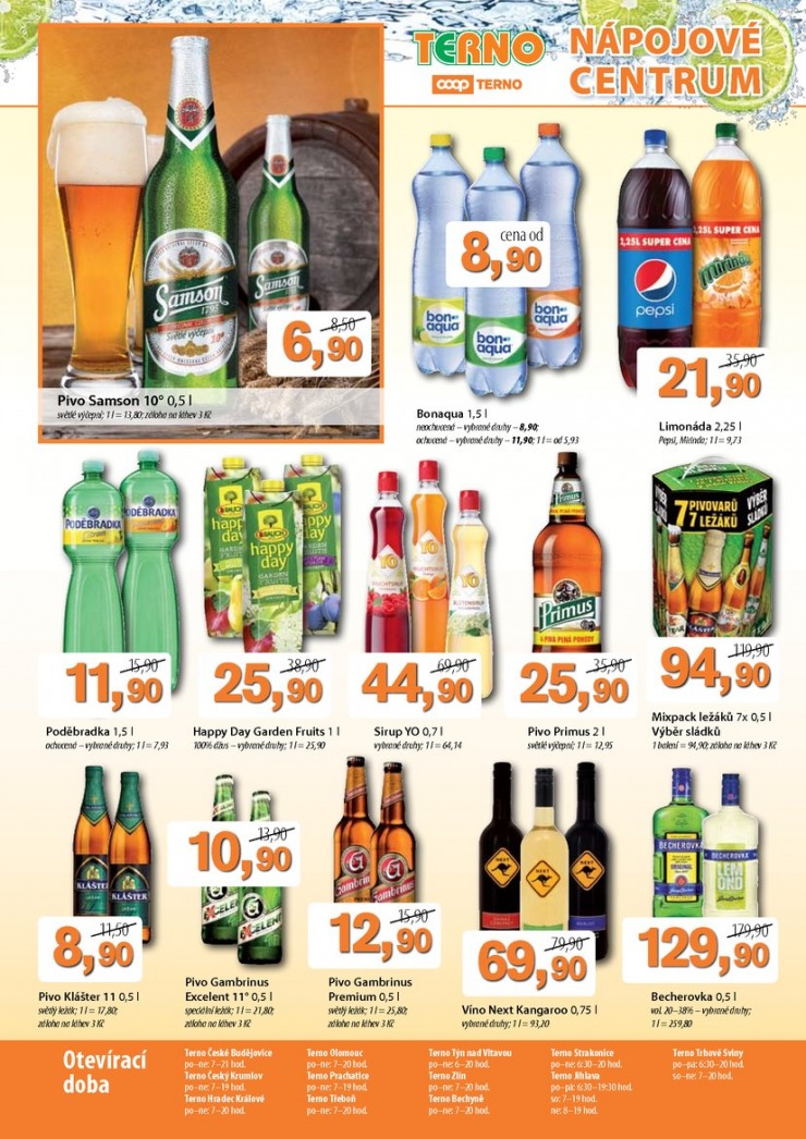 leták COOP Terno od 3.6.2015 strana 1 leták COOP Terno od 3.6.2015 strana 1
