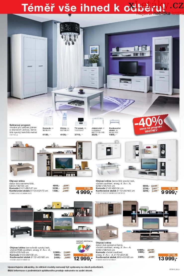 leták Sconto nábytek leták strana 1 leták Sconto nábytek leták strana 1