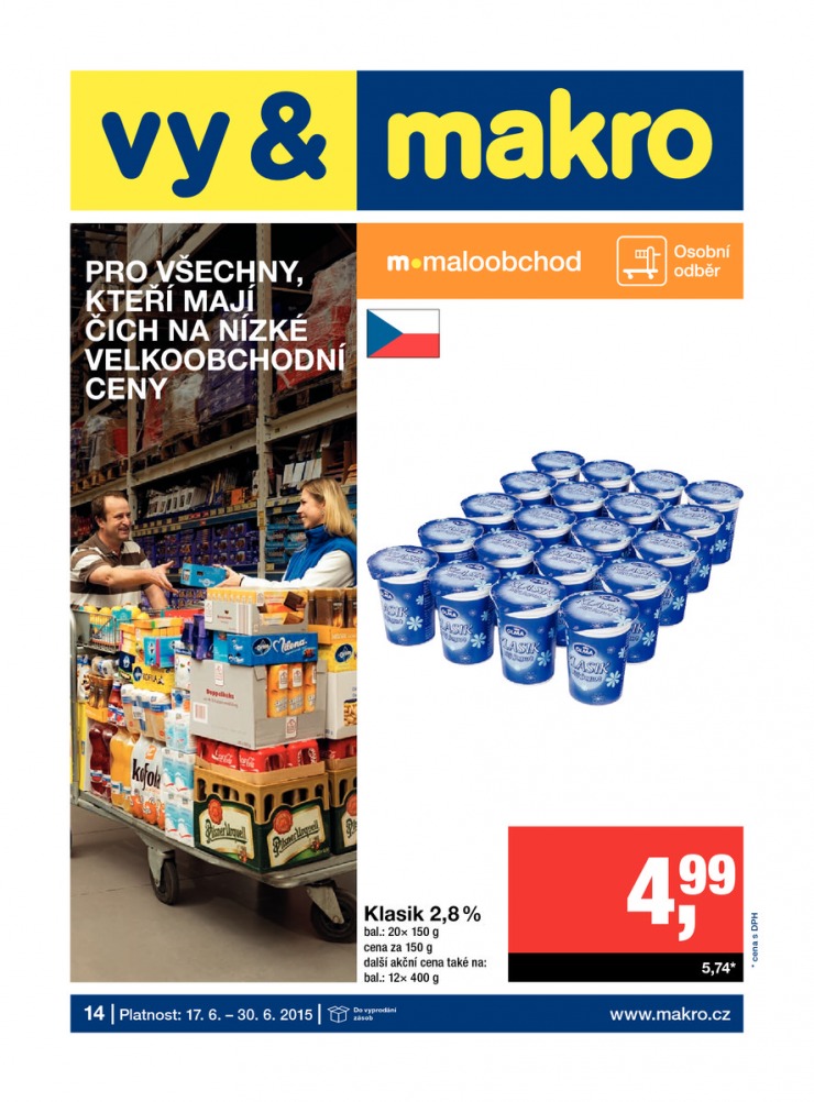 leták Makro Maloobchod od 17. 6. 2015 strana 1 leták Makro Maloobchod od 17. 6. 2015 strana 1