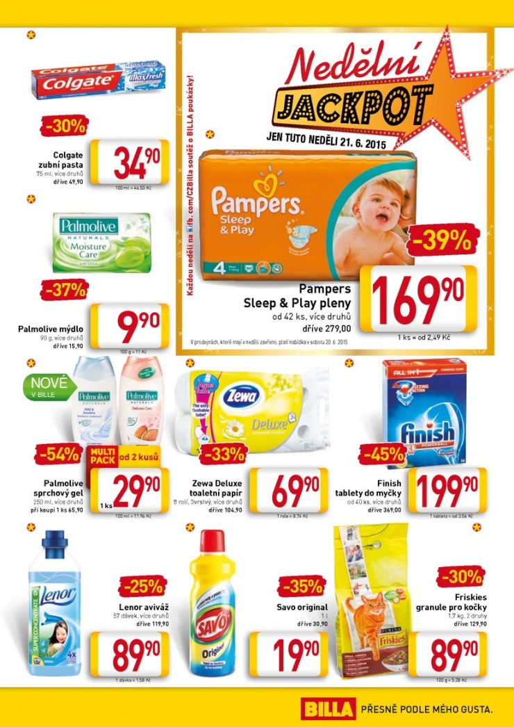 leták Billa velký od 17. 6. 2015 strana 1 leták Billa velký od 17. 6. 2015 strana 1