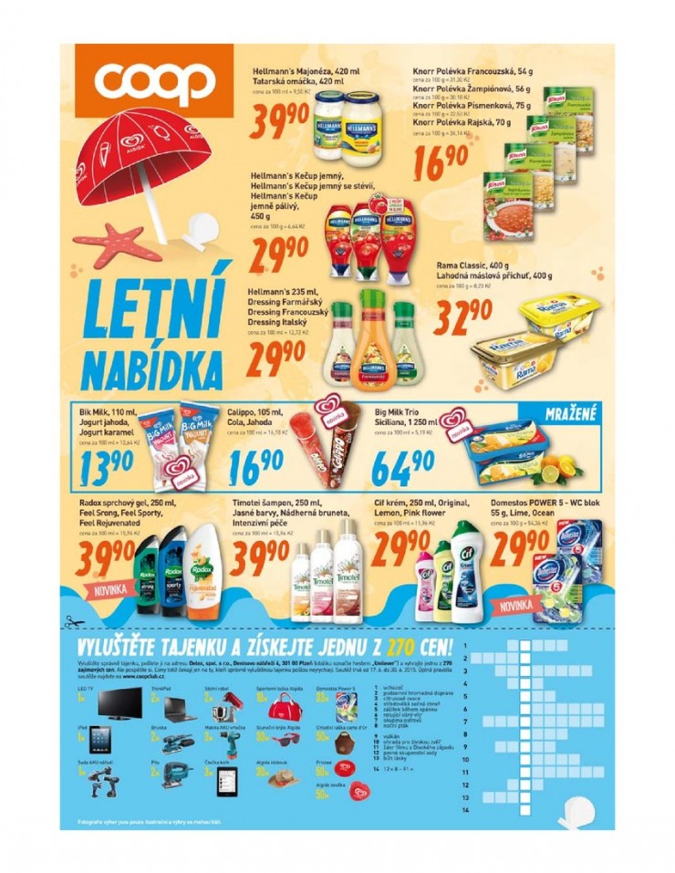 leták COOP Tuty Tip od 15. 6. 2015 strana 1 leták COOP Tuty Tip od 15. 6. 2015 strana 1