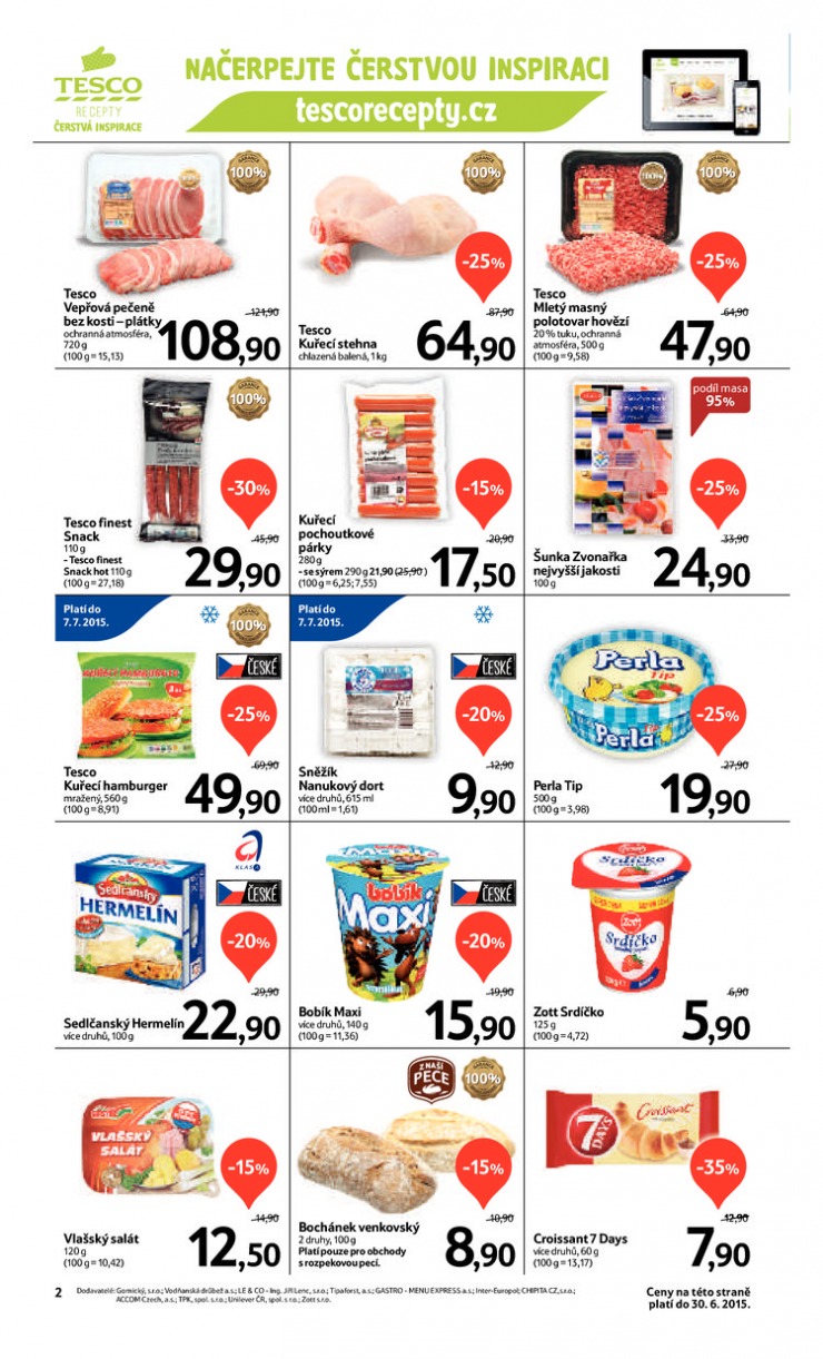 leták Tesco supermarkety od 24.6.2015 strana 1 leták Tesco supermarkety od 24.6.2015 strana 1