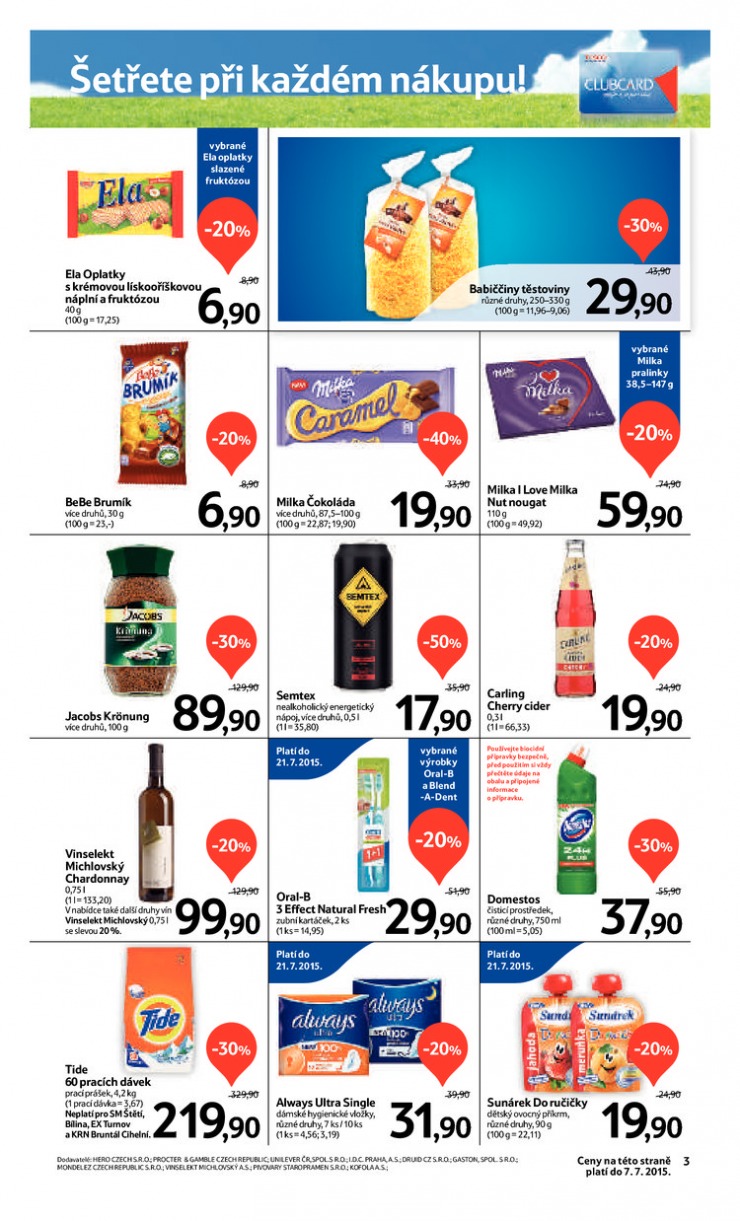 leták Tesco supermarkety od 24.6.2015 strana 1 leták Tesco supermarkety od 24.6.2015 strana 1