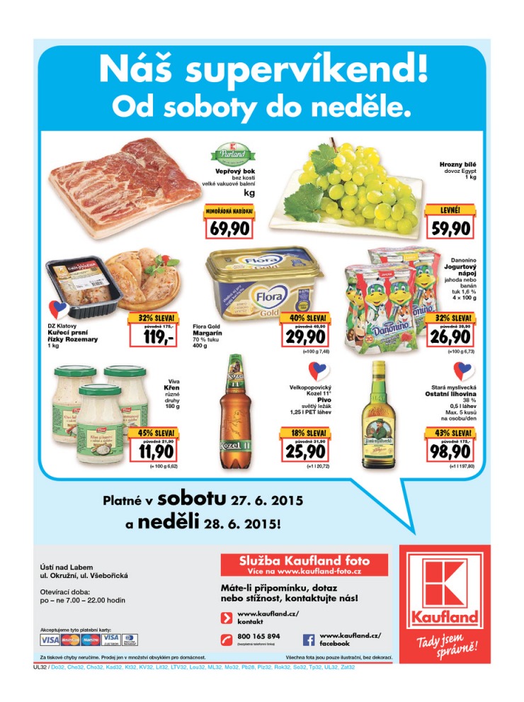 leták Kaufland Aktuální nabídka od 25.6.2015 strana 1 leták Kaufland Aktuální nabídka od 25.6.2015 strana 1