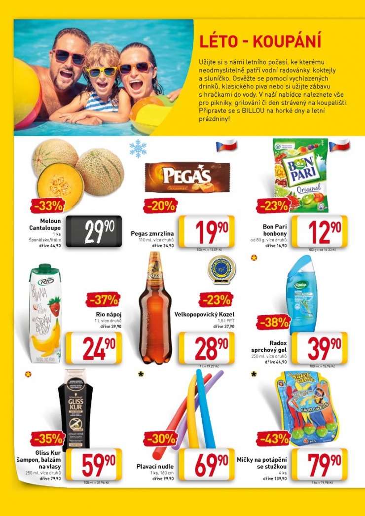 leták Billa velký od 24.6.2015 strana 1 leták Billa velký od 24.6.2015 strana 1