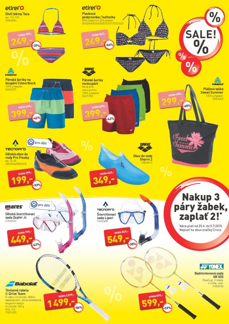 leták Intersport Aktuální leták od 25.6.2015 strana 1 leták Intersport Aktuální leták od 25.6.2015 strana 1
