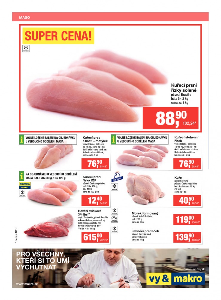 leták Makro Gastronomie čerstvé od 1.7.2015 strana 1 leták Makro Gastronomie čerstvé od 1.7.2015 strana 1