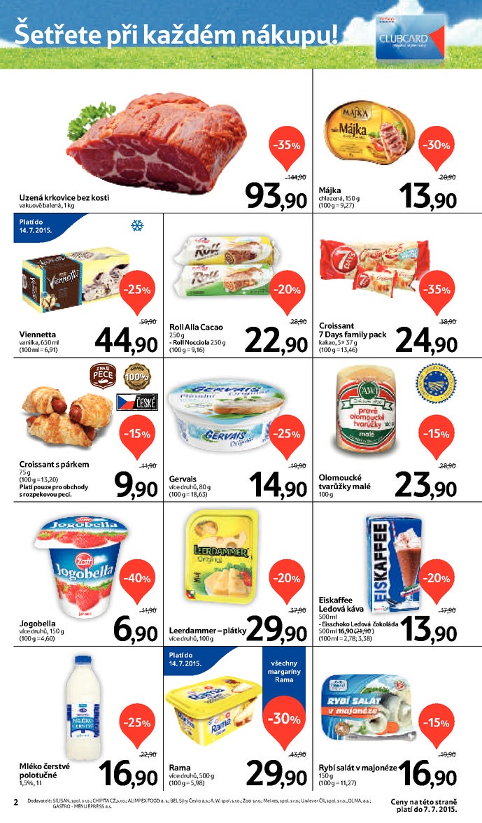 leták Tesco Expres obchody od 1.7.2015 strana 1 leták Tesco Expres obchody od 1.7.2015 strana 1