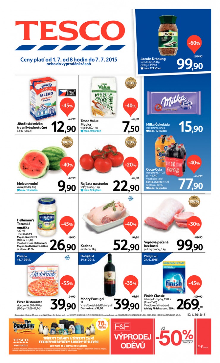 leták Tesco velké hypermarkety od 1.7.2015 strana 1 leták Tesco velké hypermarkety od 1.7.2015 strana 1