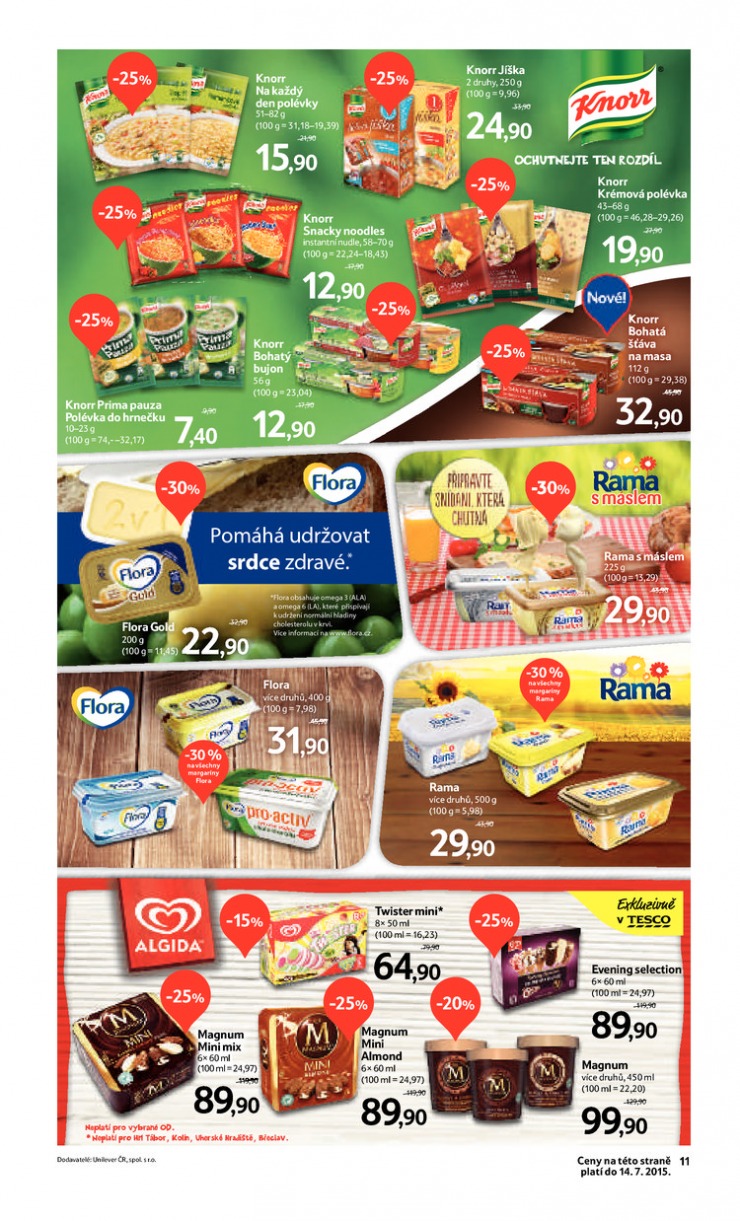 leták Tesco velké hypermarkety od 1.7.2015 strana 1 leták Tesco velké hypermarkety od 1.7.2015 strana 1