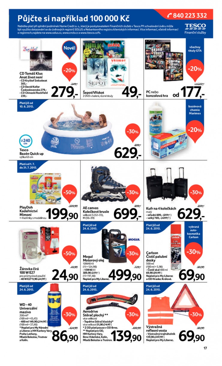 leták Tesco velké hypermarkety od 1.7.2015 strana 1 leták Tesco velké hypermarkety od 1.7.2015 strana 1