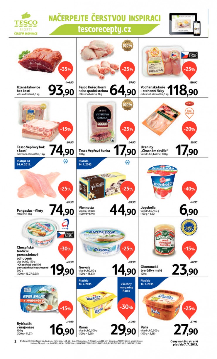 leták Tesco supermarkety od 1.7.2015 strana 1 leták Tesco supermarkety od 1.7.2015 strana 1