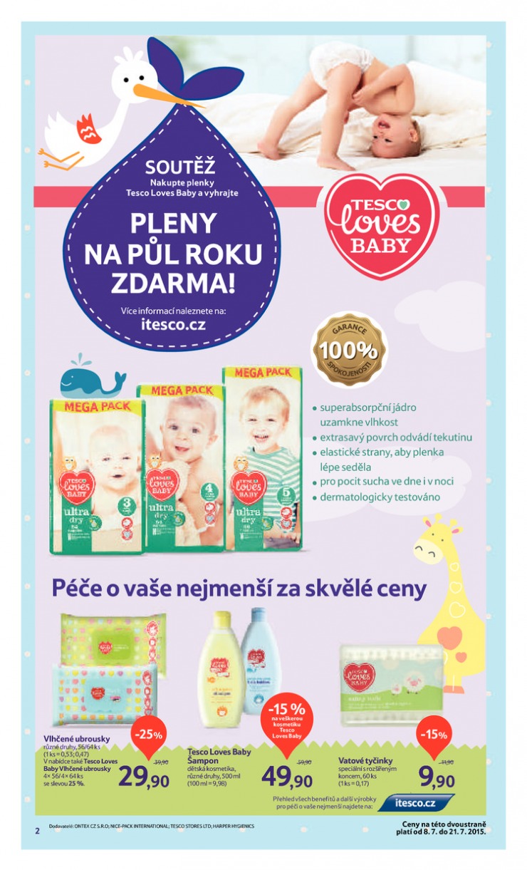 leták Tesco Baby Festival od 8.7.2015 strana 1 leták Tesco Baby Festival od 8.7.2015 strana 1