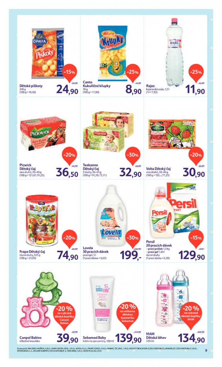 leták Tesco Baby Festival od 8.7.2015 strana 1 leták Tesco Baby Festival od 8.7.2015 strana 1