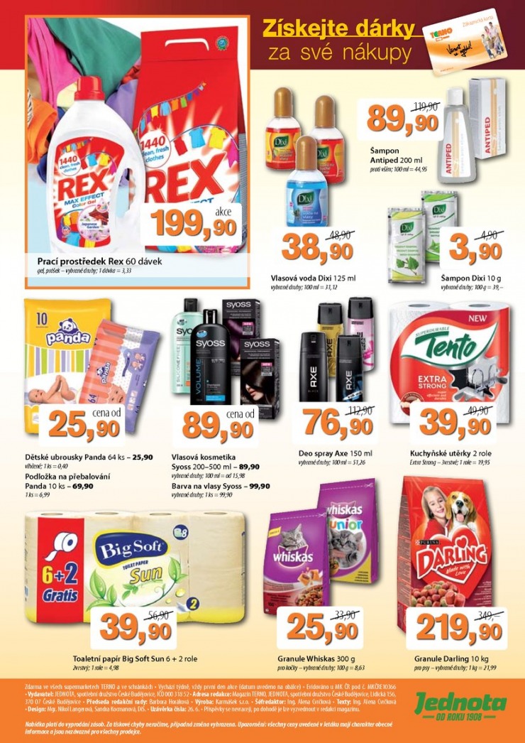 leták COOP Terno od 8.7.2015 strana 1 leták COOP Terno od 8.7.2015 strana 1